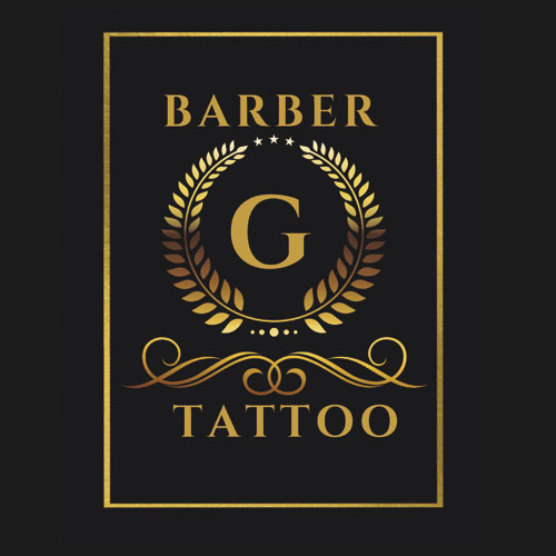 Logo Barber Tattoo